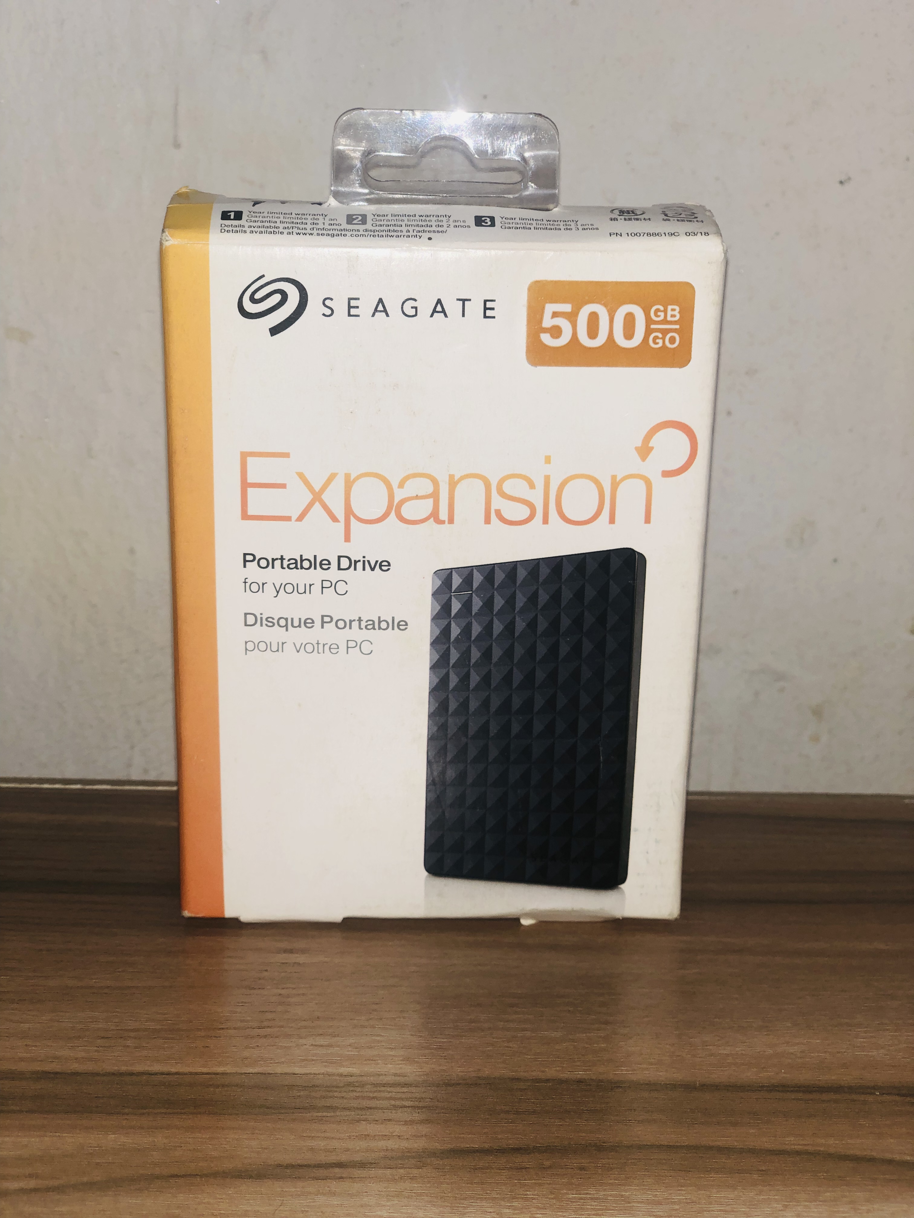 500GB Sea Gate Hard Drive